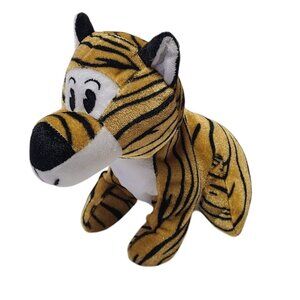 Goffa Orange White Striped Bengal Tiger Cat 8" Stuffed Animal